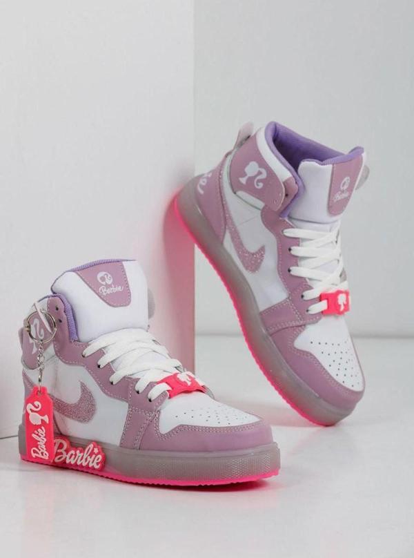 Barbie Bilekli Kız Çocuk Ayakkabı 31-35 Spor Ayakkabı - Image 1