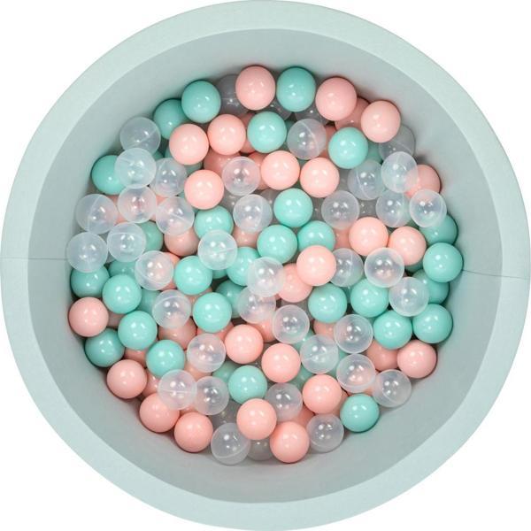 Wellgro Bubble Pops Mint Top Havuzu -Mint/Şeffaf/Pembe Top - Image 1