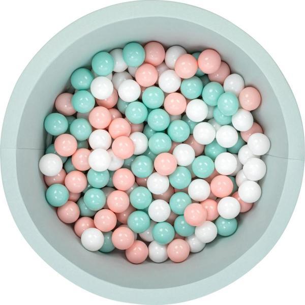 Wellgro Bubble Pops Mint Top Havuzu -Mint/Pembe/Beyaz Top - Image 1