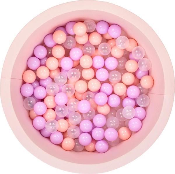 Wellgro Bubble Pops Pembe Top Havuzu -Pembe/Lila/Şeffaf Top - Image 1