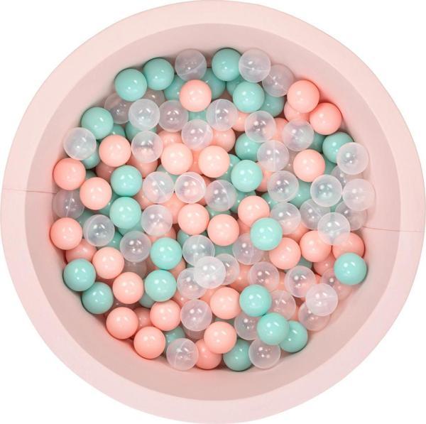 Wellgro Bubble Pops Pembe Top Havuzu -Pembe/Mint/Şeffaf Top - Image 1