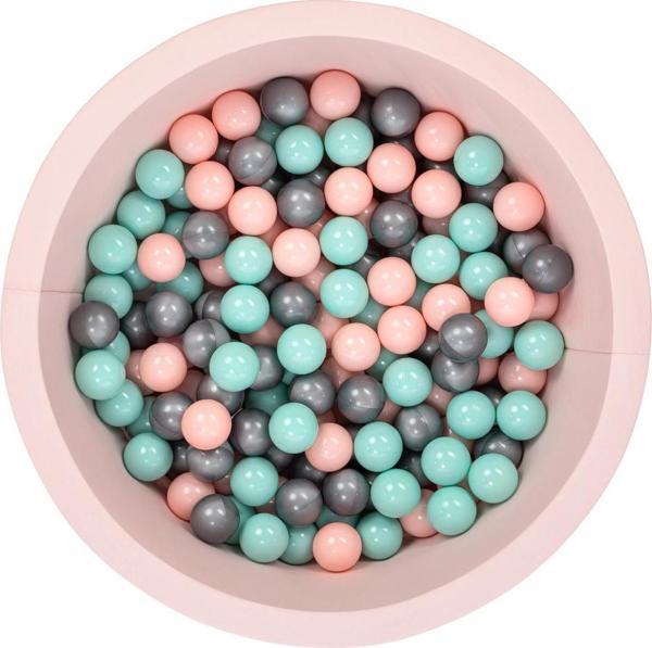 Wellgro Bubble Pops Pembe Top Havuzu -Pembe/Gri/Mint Top - Image 1