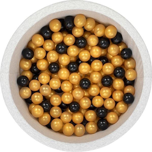 Wellgro Bubble Pops Sünger Top Havuzu / Gold, Siyah - Image 1