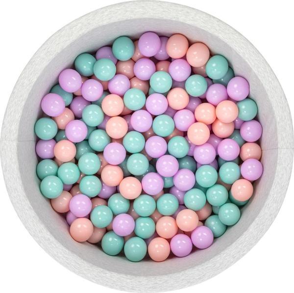 Wellgro Bubble Pops Sünger Top Havuzu /Pembe, Mint, Lila Toplu - Image 1