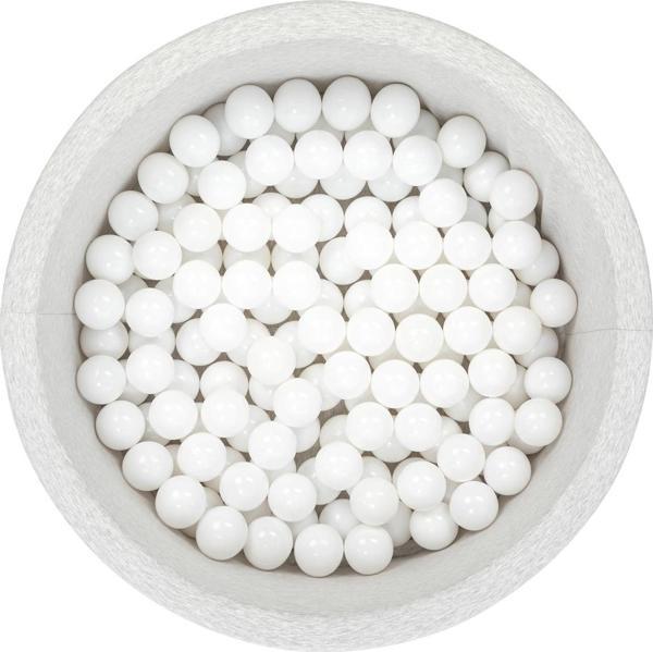 Wellgro Bubble Pops Sünger Top Havuzu / Beyaz Toplu - Image 1