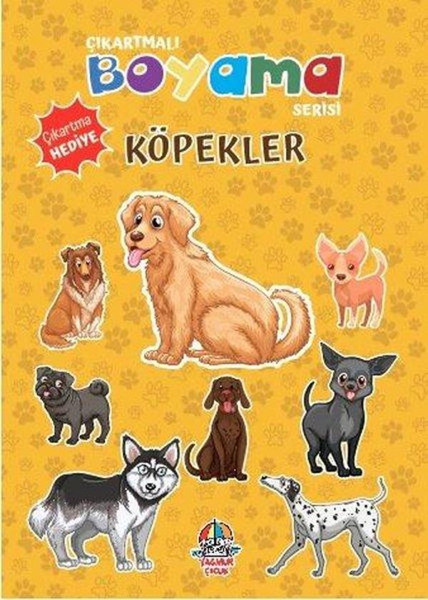 Köpekler - Çıkartmalı Boyama Serisi - Yağmur Çocuk - Image 1