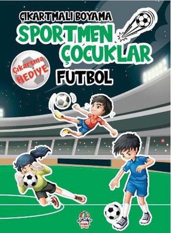Sportmen Çocuklar - Futbol - Çıkartmalı Boyama - Yağmur Çocuk - Image 1