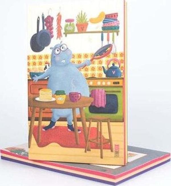 Thinkbook Şuşu Sevimli Şef 13x20.5 Renkli Defter - Image 1