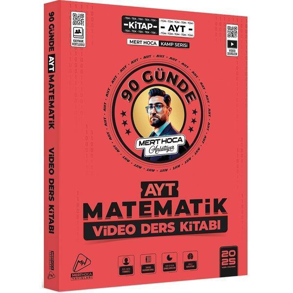 2025 90 Günde AYT Matematik Kampı Video Ders Kitabı - Mert Hoca Yayınları - Image 1
