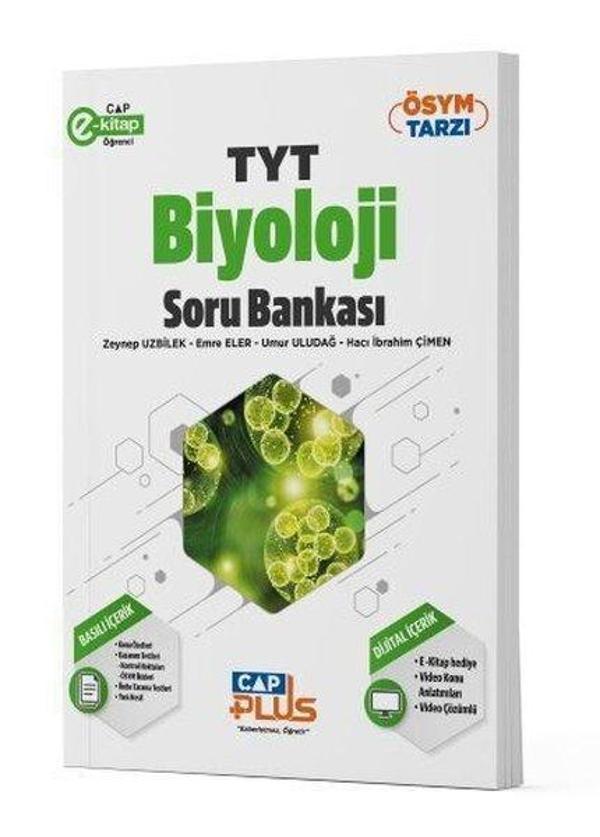 TYT Biyoloji Plus Serisi Soru Bankası - Çap Yayınları - Image 1