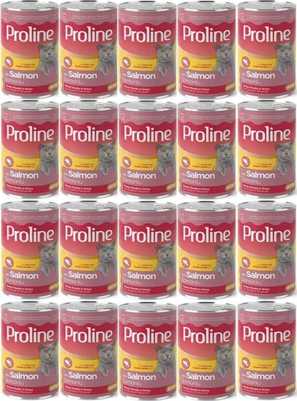 Proline Somonlu Yetişkin Kedi Konservesi 400 Gr*20 Adet - Image 1