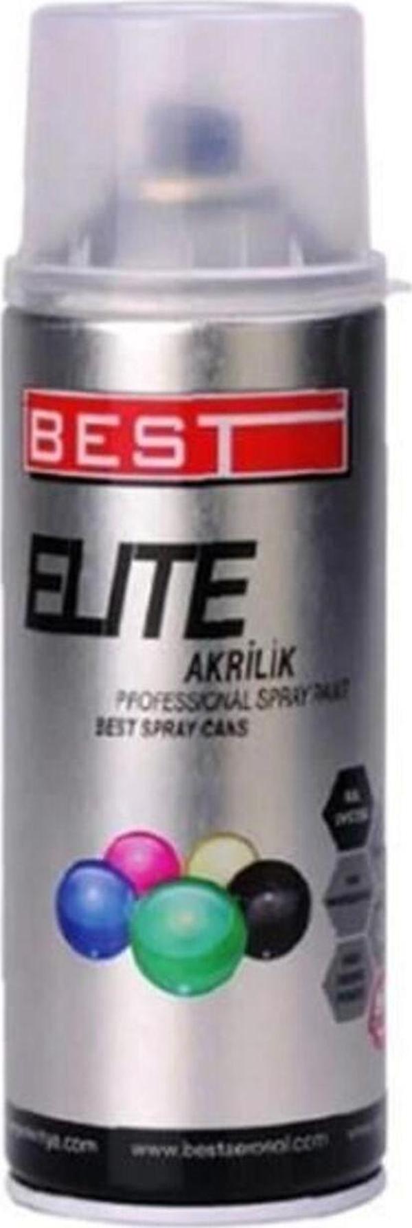 Best Elite 7016 Mat Antrasit Gri Akrilik Sprey Boya 400 Ml - Image 1