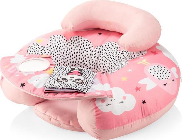 Wellgro Dreamy Cat Destekli Oturma Minderi, Bebek Oturma Minderi - Image 1