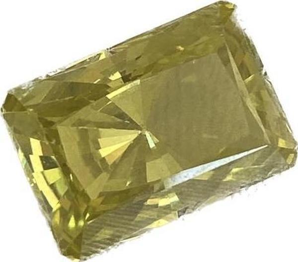 Faset Kesim Sarı Safir Taşı 26 Karat - Image 1