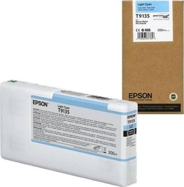Epson T9135 Ultrachrome Light Cyan Mavi Kartuş (2024) - SC-P5000/5070 Uyumlu Kartuş - Image 1