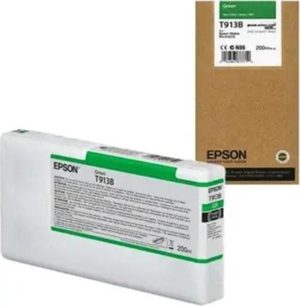 Epson T913B Ultrachrome Yeşil Kartuş (2024) - SC-P5000/5070 Uyumlu Kartuş - Image 1