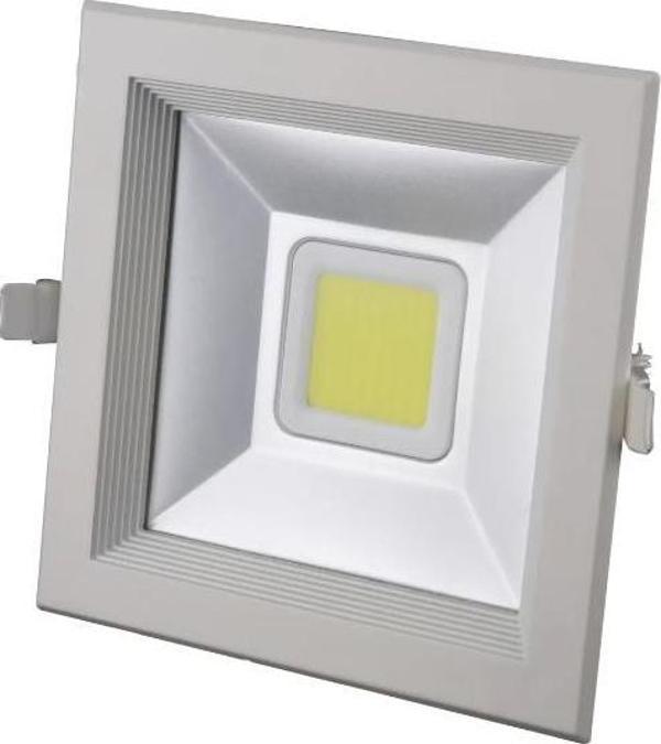 Global K2 KDL-322 Cob Ledli Kare Tavan Lambası 20W 3200K - Image 1