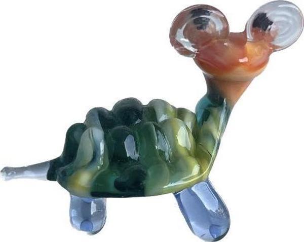 El Yapımı Murano Cam Kaplumbağa Biblo A41 - Image 1