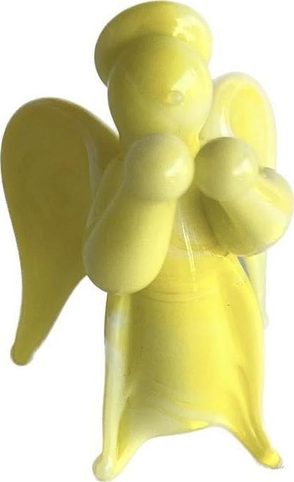 El Yapımı Murano Cam Melek Biblo A13 - Image 1