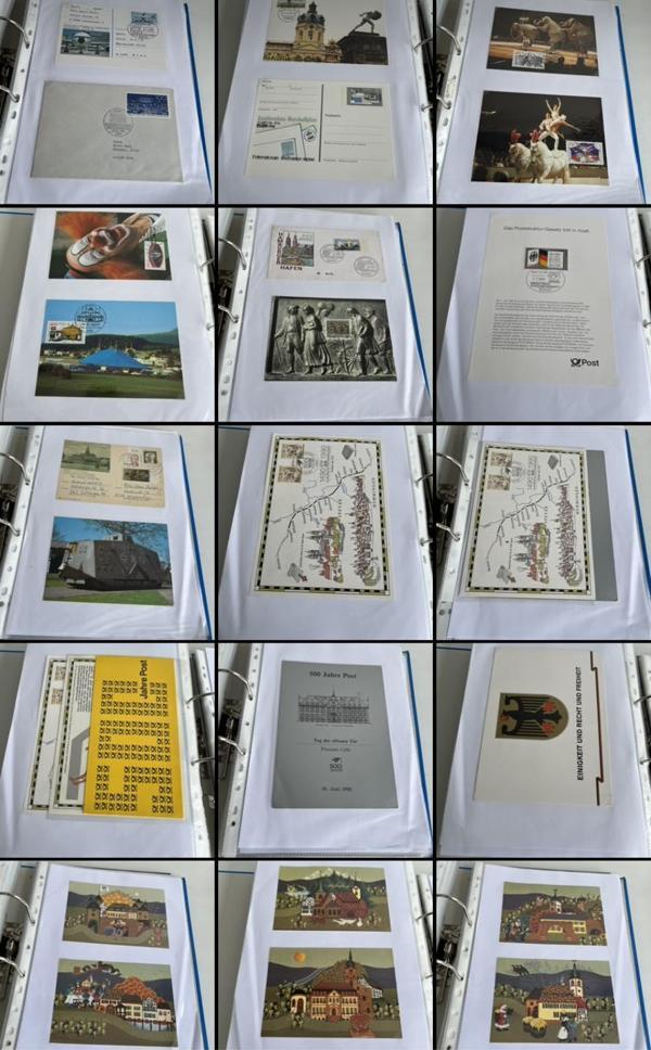 Almanya Pullu Zarf Koleksiyon Albümü 290 Adet - Yabancı Pullu Zarf C-89 - Image 1