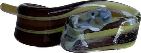 El Yapımı Murano Cam Yılan Biblo A47 - Image 1