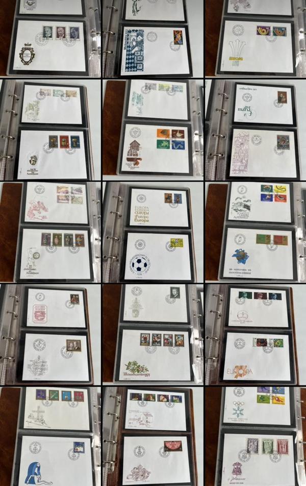 Lihtenştayn Pullu Zarf Koleksiyon Albümü 220 Adet - Yabancı Pullu Zarf C-85 - Image 1
