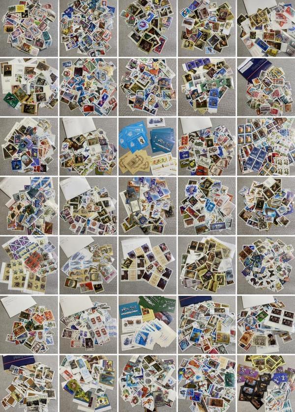 Rusya Posta Pul Koleksiyonu 4000 Adet - Rus Yabancı Posta Pulu B03 - Image 1