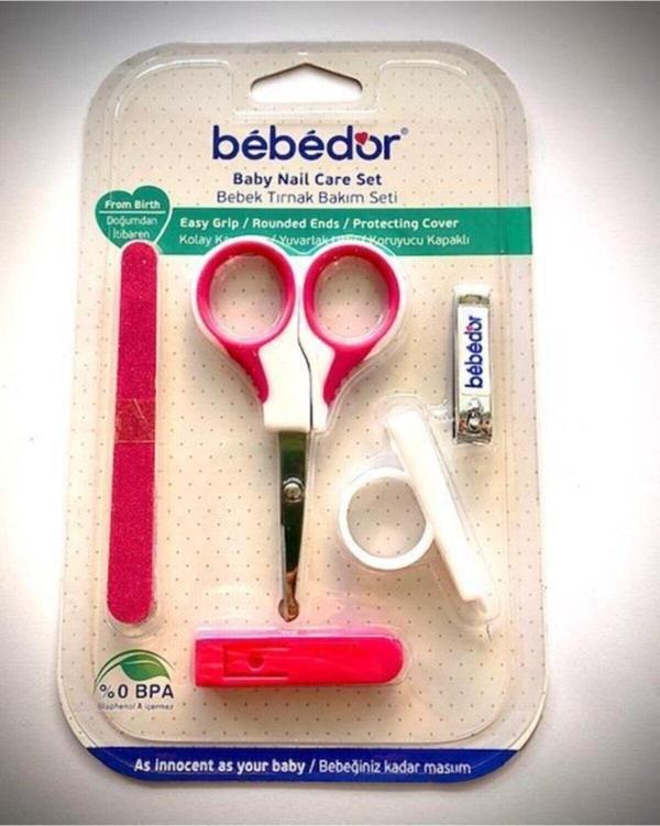 Breathe Right Bebedor Tırnak Bakım Seti 8550 Pembe - Image 1