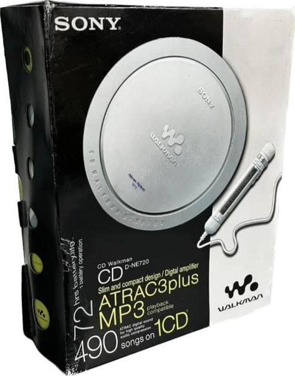 Sony Walkman D-NE720 Discman Cd Player  - Image 1
