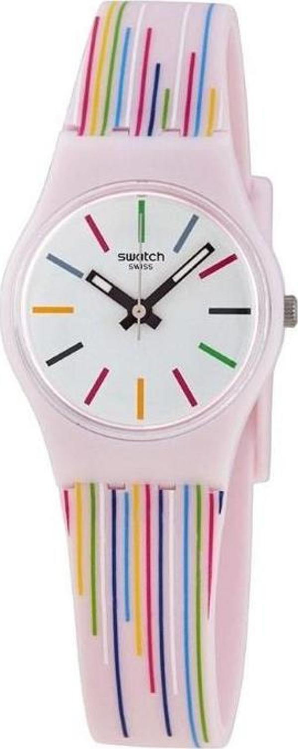 Swatch Pink Mixing 25mm Silikon Kordon Kadın Kol Saati LP155 - Image 1