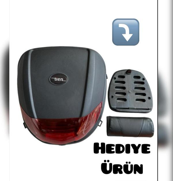 BİKE SKY TİEN 32 LT MOTOSİKLET ARKA ÇANTA (( 2024 YENİ ÜRETİM YENİ MODEL )) SIRT DAYAMA ÇANTA YASTIĞI HEDİYELİ   - Image 1