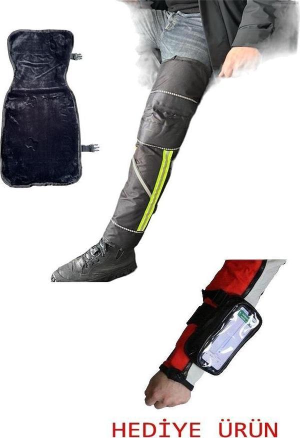 BİKE SKY Bacak Rüzgar Koruma Kolay Giyimli ( KOL TELEFON TUTUCU ÇANTA HEDİYELİ )  - Image 1