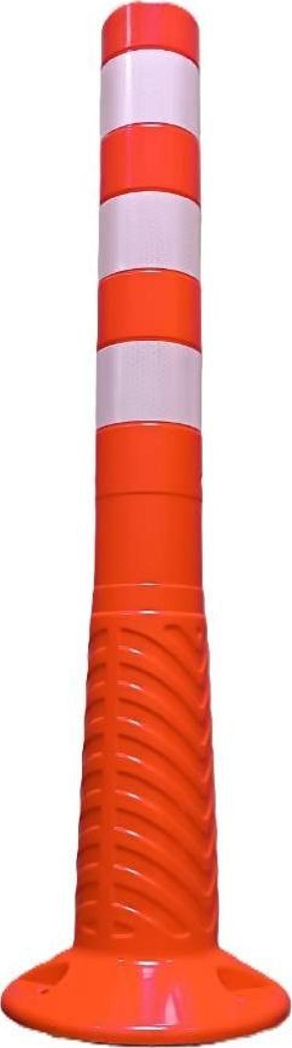 Kırmızı Renk Otopark Düzenleyici 75 Cm Eco Delinatör - Image 1