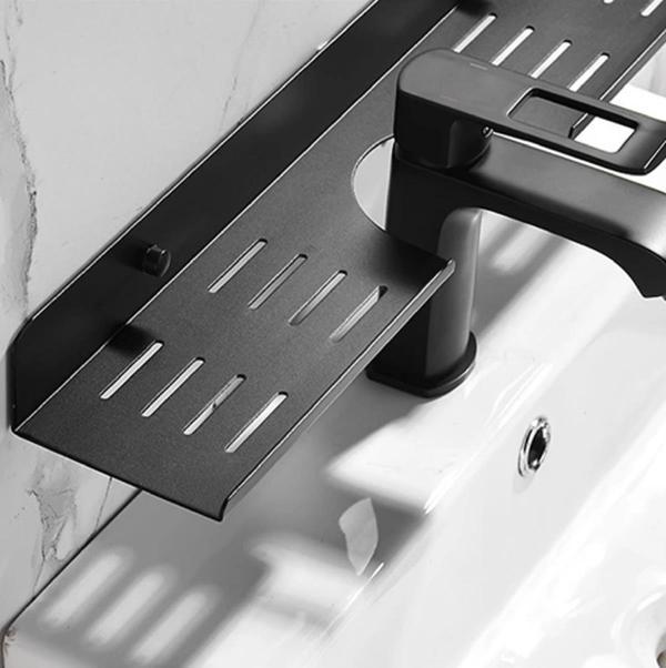 Metal Banyo Mutfak Düzenleyici Mutfak Organizer Şampuan Rafı 50 Cm - Image 1