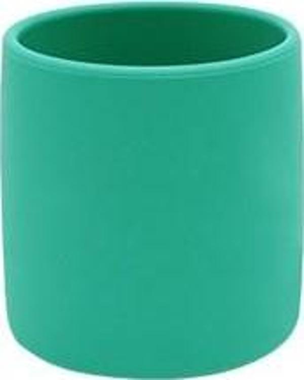 OiOi Silikon Mini Bardak Aqua Green - Image 1