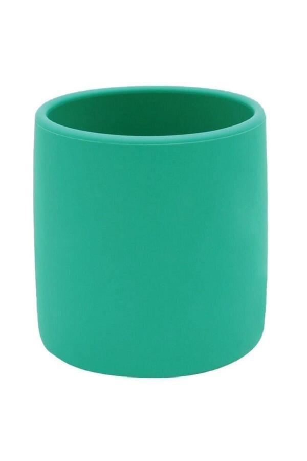 OiOi Silikon Mini Bardak Aqua Green - Image 1