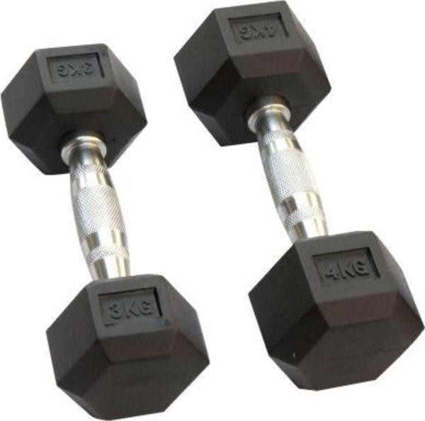Çelik Ağırlık, Metal Tutma Yerlerine Sahip Tekli Dambıl- 5kg Tekli - Image 1