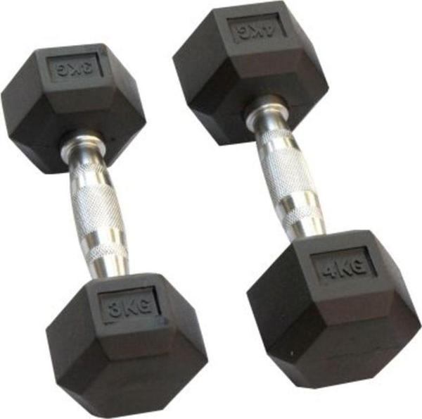 Çelik Ağırlık, Metal Tutma Yerlerine Sahip Tekli Dambıl- 35kg Tekli - Image 1