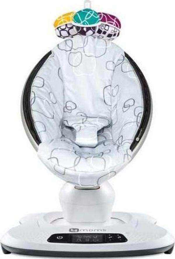 4Moms MAMAROO 4.0 APP Silver Plush - Image 1