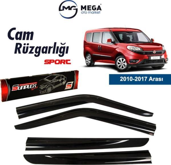 Sunplex Fiat Doblo 2010- Sonrası Mugen Cam Rüzgarlık - Image 1