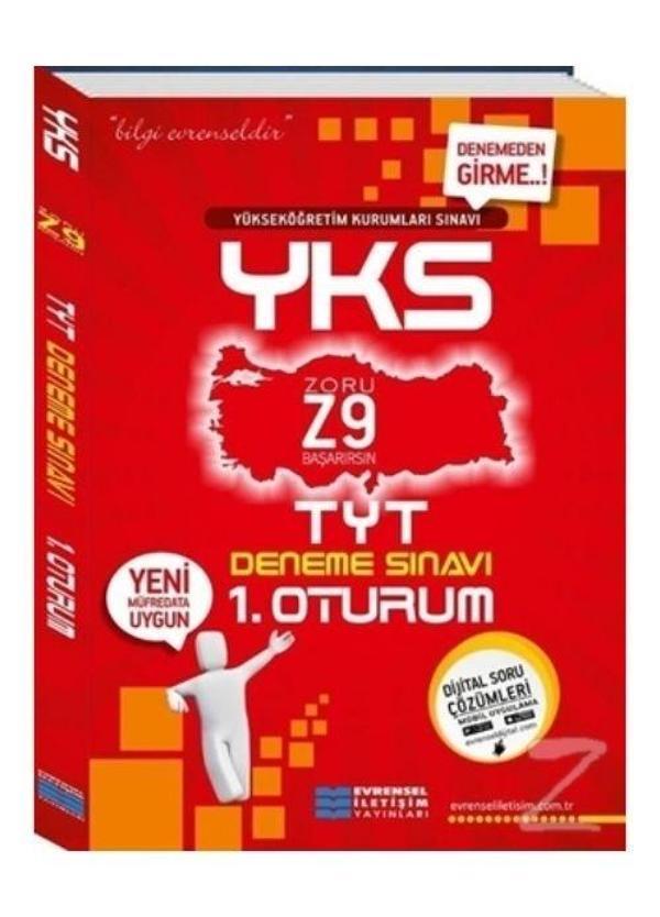 Evrensel İletişim Yayınları 2018 YKS Z9 TYT Deneme Sınavı 1.Oturum - Evrensel İletişim Yayınları - Image 1