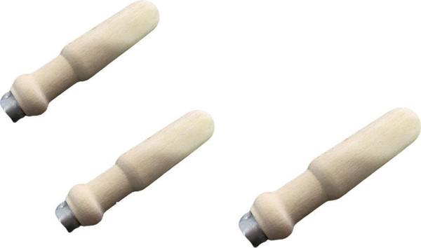 Eğe Sapı Ağaç Metal Bilezikli Büyük Boy 3 Adet 127 mm X 27 mm - Image 1