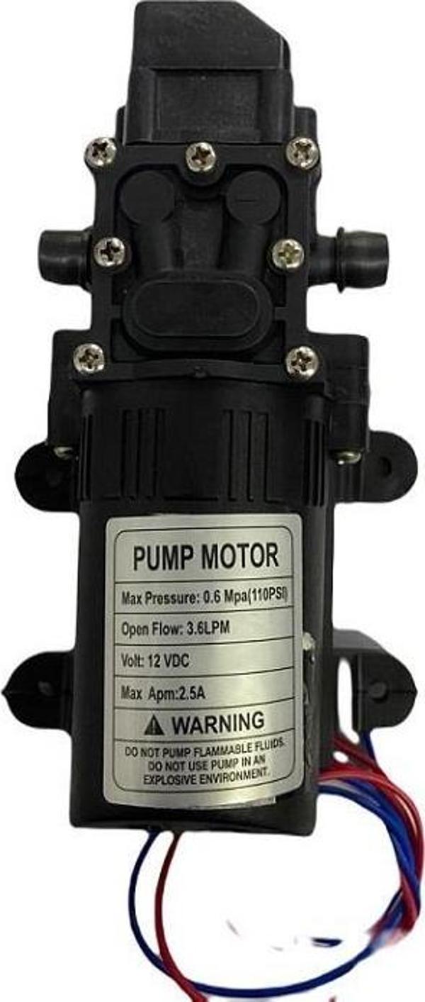 Hidrofor Diyagram Akülü 12 Volt Su Pompası İlaçlama Pompası - Image 1