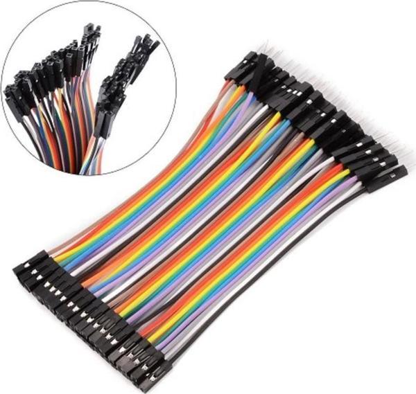 10cm 40 Pin Dişi Erkek Dupont Kablo Breadboard Jumper - Image 1