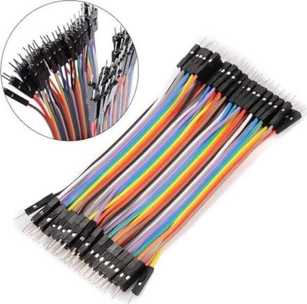10cm 40 Pin Erkek Erkek Dupont Kablo Breadboard Jumper - Image 1