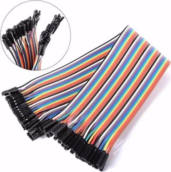 30cm 40 Pin Dişi Dişi Dupont Kablo Breadboard Jumper - Image 1