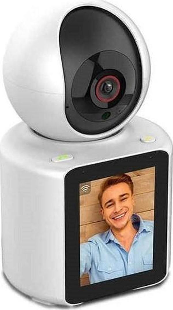 MPIA Aya Görüntülü Görüşme Özellikli 3MP Wifi İp Kamera Türkçe Uygulama - Image 1