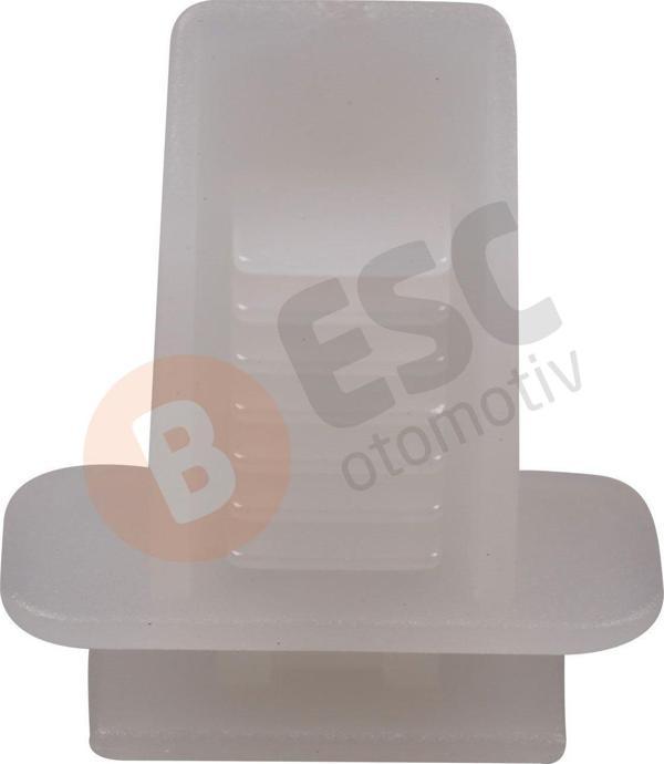 ESC Otomotiv Fiat için 10 Adet Plastik Klips Beyaz 60811628 - Image 1