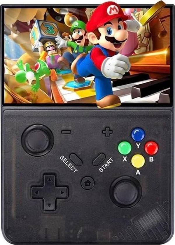 Konsol Plus R43 PRO M18 Retro Taşınabili El Oyun Konsolu 20 000 Oyunlu Siyah - Image 1