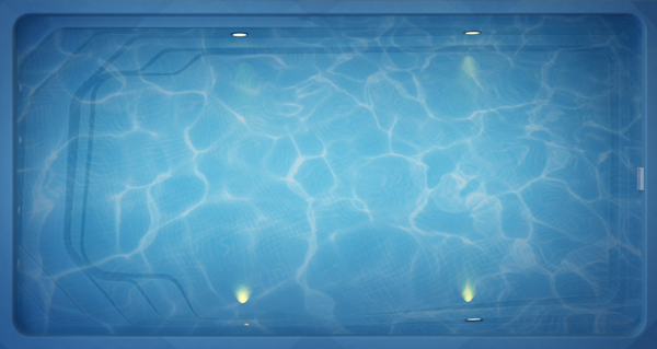 Fiber Hazır Havuz Splash Model 4,00 x 7,50 x 1,50 mt - 29 m3 - ToptancıyızBiz - Image 1